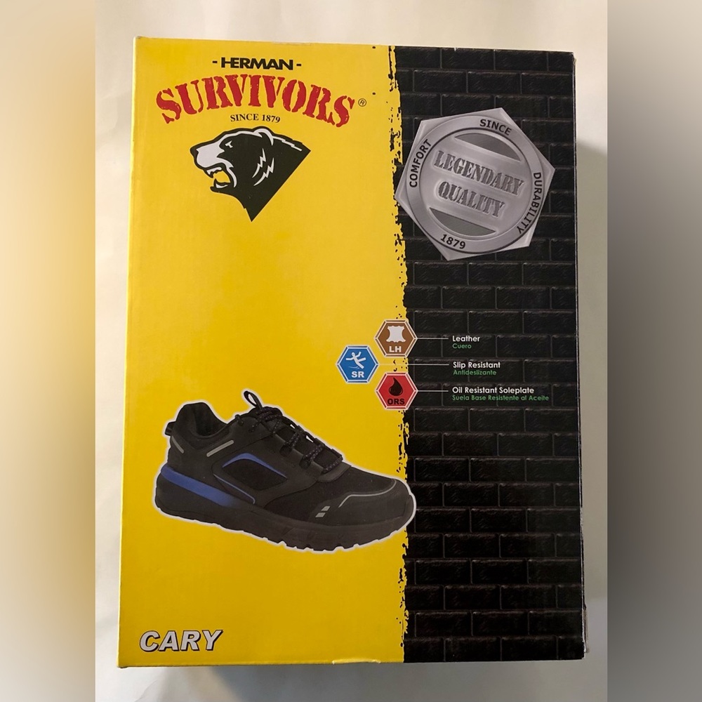 New pair of women’s Herman Survivors work shoes. size 8